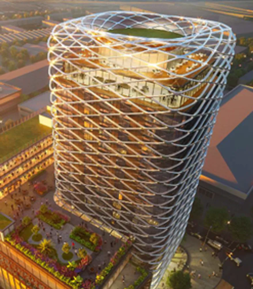 Success Tower — architectural visualisation